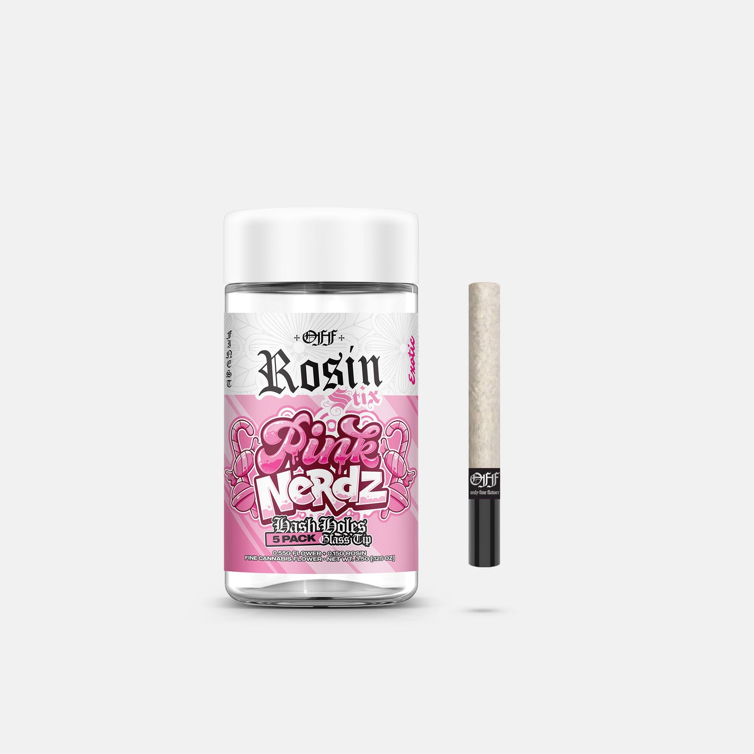 Pink Nerdz - 5pk Rosin Stix