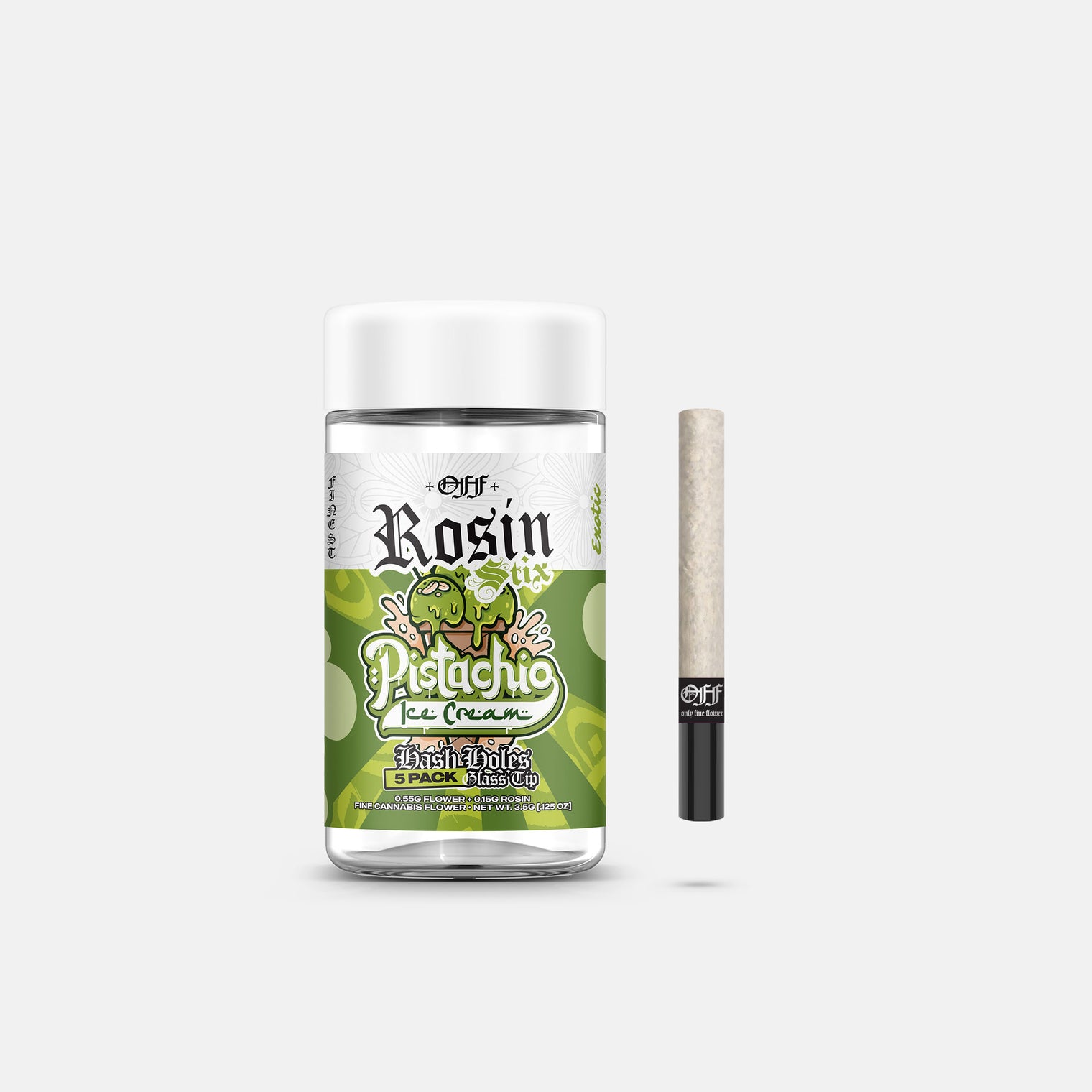 Pistachio Ice Cream - 5pk Rosin Stix